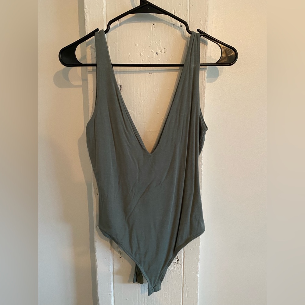 Size Medium Army Green Urban Outfitters bodysuit